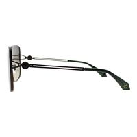 OC.MT.4366-8202.1  Oculos de Sol Feminino Ivete Sangalo Quadrado Degrade Verde -1-